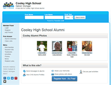 Tablet Screenshot of cooleyhighschool.org